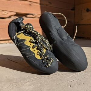Boreal CLimbing Shoes Women's Sz 5.5 Black Yellow Style 12272 Fusion